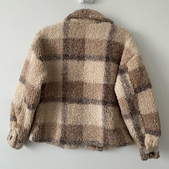 BB DAKOTA Plaid To See You Coat - Picture 5 of 7